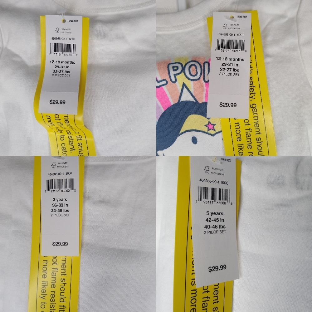 NWT Baby Gap PJ Set - Picture 3 of 7